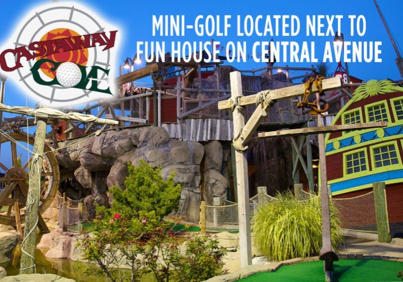 Jenkinson's Castaway Mini Golf Course.