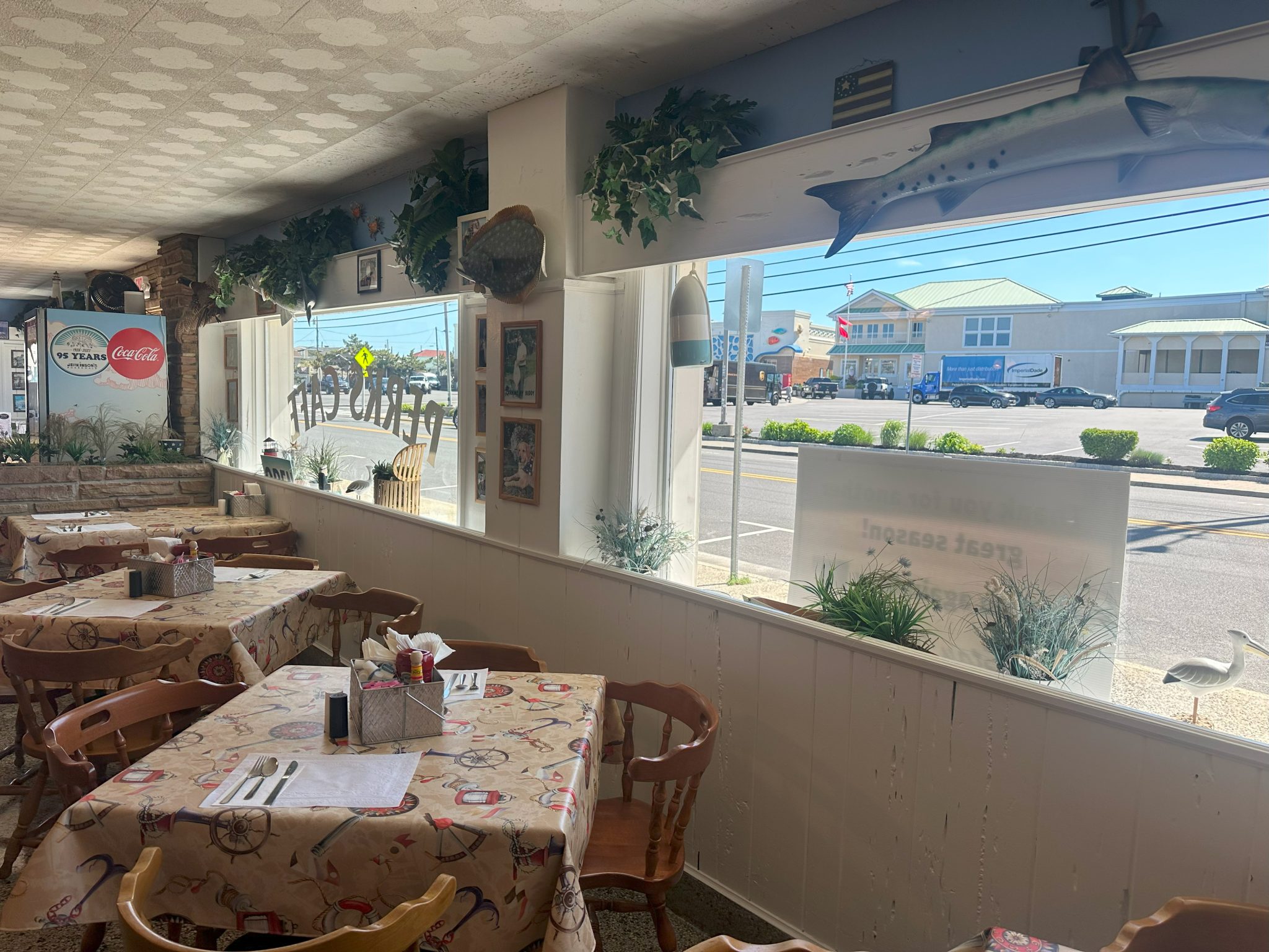 A peek inside Perks Cafe in Point Pleasant Beach, NJ. Open daily!