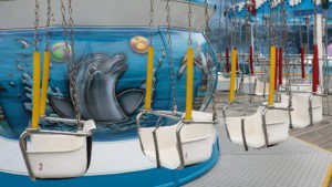 Swings ride at Jenkinson's Boardwalk